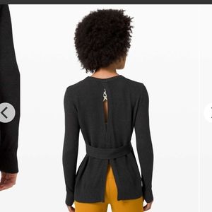 NWT Lululemon Sincerely Yours long sleeve sweater